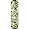 Darkstar Overprint Skateboard Deck -8.25 White/Lime Rhm - (Bundled with Free 1" Hardware Set) view 1