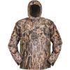 Gator Waders Mens 1/2 Zip Bog Hoodie - Windproof Waterproof Rain Resistant Duck Deer Turkey Hunting Camo Jacket & ATV Bogging Offroad Mud Riding Jacket for Waders (Medium, Mossy Oak Habitat) view 1
