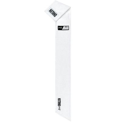 Nxtrnd Streamer Football Towel, Thin Sports Towel, Dries Hands & Football Accessories (White)
