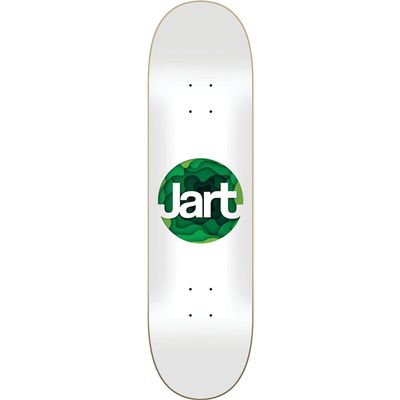 Jart Curly Skateboard Deck -8.0 - (Bundled with Free 1" Hardware Set)