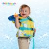 Oceans7 US Coast Guard Approved Infant Life Jacket 8-30 lbs  Type II Personal Flotation Device Flex-Form Chest - Seafoam Blue view 3