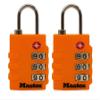 Master Lock 4684T TSA-Accepted Lock Assorted Colors, 2-Pack PackageQuantity: Model: 4684T Tools & Home Improvement view 1