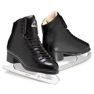 Jackson Ultima JS1992 Black Figure Ice Skates for Boys Size: Width: M-Medium/Size: Kid's 2