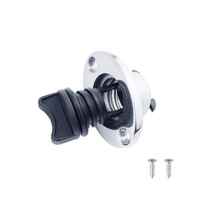 ihreesy Kayak Drain Plug,Stainless Steel Boat Drain Plug Boat Hull Drain Plugs Boat Drain Holes Drain Plug Kayak Canoe Boat Accessory for 1"25mm Hole
