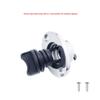 ihreesy Kayak Drain Plug,Stainless Steel Boat Drain Plug Boat Hull Drain Plugs Boat Drain Holes Drain Plug Kayak Canoe Boat Accessory for 1"25mm Hole view 2