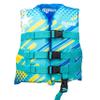 Oceans 7 US Coast Guard-Approved, Type III Kids Life Jacket  Personal Flotation Device with Comfortable Flex-Form-Fit Open-Sided Design  Seafoam Blue Lemon view 1
