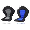 Lifyn2 Kayak Deluxe Padded Kayak Boat Seat Soft Antiskid Padded Base High Backrest Adjustable Kayak Cushion with Backrest for Kayaks Canoes (Color : Black) view 3