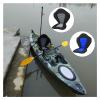Lifyn2 Kayak Deluxe Padded Kayak Boat Seat Soft Antiskid Padded Base High Backrest Adjustable Kayak Cushion with Backrest for Kayaks Canoes (Color : Black) view 4