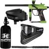 Action Village Kingman Spyder Fenix Super Paintball Gun Package Kit (Gloss Lime)