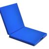 Agility Training Cone High Elastic PU Gymnastics Exercise Mat, Folding Pad with Handle, Home, Gym, Fitness Mat 180x80cm (Color : Blue, Size : 180x80x3cm)