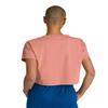 ARENA Women's Corinne Team Cropped T-Shirt Crop Top, Triple Powder Pink, X-Large view 2