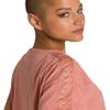 ARENA Women's Corinne Team Cropped T-Shirt Crop Top, Triple Powder Pink, X-Large view 4
