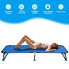 Giantex 2-Pack Folding Camping Cot for Adults, Portable Sleeping Cot Bed with 600D Oxford Fabric, Heavy Duty Frame, 350Lbs Capacity, 1-Step Use, Outdoor Lounge Chair for Sleepover Hiking, Home Office view 2