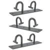 HECASA Workout Wall Mount Anchor, Resistance Band Wall Anchor, Fitness Ceiling Hook for Home Gym, Body Weight Straps, Suspension Strength Trainings 3 Sets view 3