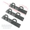 HECASA Workout Wall Mount Anchor, Resistance Band Wall Anchor, Fitness Ceiling Hook for Home Gym, Body Weight Straps, Suspension Strength Trainings 3 Sets view 4