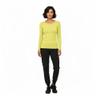 Natural Uniforms Women's Under Scrub Tee Crew Neck Long Sleeve T-Shirt (Yellow, 4X-Large) view 2