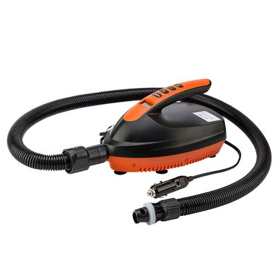 Lifyn2 Kayak 12V 110W 0-16 Electric Air Pump High Pressure Inflatable Pump Air with 6 Nozzles for Paddle Board Surfboard Dinghy (Color