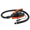 Lifyn2 Kayak 12V 110W 0-16 Electric Air Pump High Pressure Inflatable Pump Air with 6 Nozzles for Paddle Board Surfboard Dinghy (Color view 1
