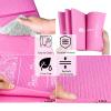 Foldable Yoga Mat for Women, Non Slip Exercise Mat for Home Gym, 5mm Travel Yoga Mats Set With Stretch Strap for Yoga Pilates and Fitness, 68"L x 24"W x 0.2 Inch Thick view 4