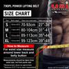 USI UNIVERSAL THE UNBEATABLE Power Lifting Belt, 790PL (Light 6mm Thick Leather, Black, Medium) Weight Lifting Belt For Men & Women Weightlifting Competition Workout Training Weight Support Belt view 3