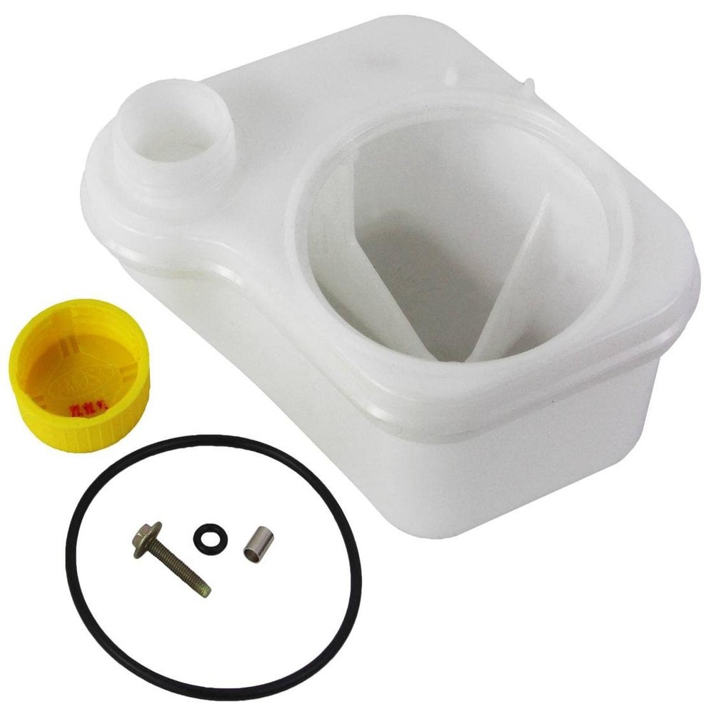 RAREELECTRICAL New 12 Volts Power Trim Pump Compatible With Mercruiser 18525A1 M525 Res500e Reservoir Only Replaces Res500e M525 18525A1