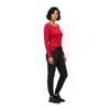 Natural Uniforms Women's Under Scrub Tee Crew Neck Long Sleeve T-Shirt (Red, 5X-Large) view 4