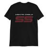 1980s Chevy Monte Carlo SS Short-Sleeve Unisex T-Shirt Black view 1
