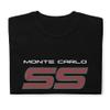 1980s Chevy Monte Carlo SS Short-Sleeve Unisex T-Shirt Black view 3