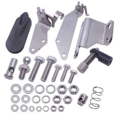 OVERSEE 398-83880-1 Remote Control Fitting Kit for Tohatsu Outboard Motor 9.9HP 15HP 18HP 398-83880; 398838801M