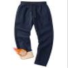 MAGCOMSEN Fleece Pants Men Winter Sherpa Lined Active Pants Athletic Running Heavyweight Jogger for Outdoor Causal Navy 40 view 1