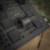 MTac Rigid MOLLE Organizer Panel  Tactical Hook & Loop Backpack Insert with Elastic Cords, Modular Admin Utility for EDC, Military, Outdoor (10.6" x 6.5") view 2