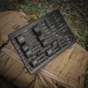 MTac Rigid MOLLE Organizer Panel  Tactical Hook & Loop Backpack Insert with Elastic Cords, Modular Admin Utility for EDC, Military, Outdoor (10.6" x 6.5") view 3