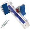 Supvision Lightning Starting Block Sprinter Pedals 6 Angle Adjustable Sprinters Track and Field Aluminum Suitable for Plastic Runway CinderTrack 25in Blue Back School Fall Sports Day view 1