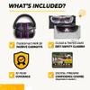 TradeSmart High-Performance Earmuffs for Shooting Range & Shooting Eye Protection Glasses + Firearm Confidence Course Included view 2