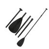 Lifyn2 Kayak SUP Stand-up Paddle Board Aluminum Alloy Paddle Kayak Paddle Four Detachable Inflatable Surfboard Paddle (Color : Black, Size : 125-200cm) view 1