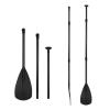 Lifyn2 Kayak SUP Stand-up Paddle Board Aluminum Alloy Paddle Kayak Paddle Four Detachable Inflatable Surfboard Paddle (Color : Black, Size : 125-200cm) view 4