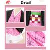 Anime Kids Women's Kamado Cosplay Costume Suit Full Set Kimono for Halloween Adult(Pink-GM-L view 4