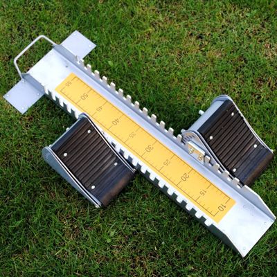 Supvision Lightning Starting Blocks Sprinter Pedals 6 Angle Adjustable Sprinters Track and Field Aluminum Suitable for Plastic Runway CinderTrack 25in Back School Fall Sports Day