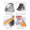 Supvision Lightning Starting Blocks Sprinter Pedals 6 Angle Adjustable Sprinters Track and Field Aluminum Suitable for Plastic Runway CinderTrack 25in Back School Fall Sports Day view 4