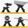 CVLIFE 3-in-1 Riflebipod Clamp-on Bipod with Swivel Stud Adapter and Barrel Clamp Adapter Adjustable Height from 6.3 to 7 Inches view 3