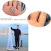 Lawaia Throw Nets for Fishing Bait Iron Chain with Blue Plastic Disc Heavy Saltwater Fishing Cast Net,Size 6FT Radius Monofilament Freshwater Casting Nets view 3