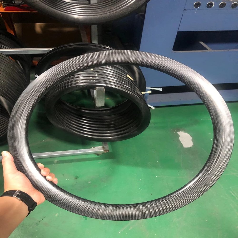 20inch Carbon Fiber Bike Wheels 451mm Diameter 38mm Depth 25mm Width(one Wheel Customize 20 to 36 Holes)