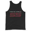 1980s Chevy Monte Carlo SS Unisex Tank Top Black view 1