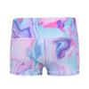 Yihuimin Girls Tie Dye Boycut Booty Shorts Athletic Dance Bottoms Running Yoga Short Hot Pants Colorful 10 Years view 2