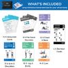 Arena Strength Band Fitness Workout Cards- Instructional Fitness Deck for Resistance Band Workouts, Beginner Fitness Guide for Resistance Band Training Exercises at Home. includes Workout Routines. view 2