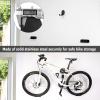 Eapele Bike Pedal Hanger Bicycle Wall Mount Horizontal Hanger, Heavy-duty 10GA Steel Plates Made, Support to 150lb, Compatible with Platform Pedal, Clipless Pedal, and Hybrid Pedal view 3