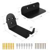 Eapele Bike Pedal Hanger Bicycle Wall Mount Horizontal Hanger, Heavy-duty 10GA Steel Plates Made, Support to 150lb, Compatible with Platform Pedal, Clipless Pedal, and Hybrid Pedal view 4
