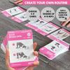 Arena Strength Booty Fitness Workout Cards- Instructional Deck for Band Workouts, Beginner Guide Resistance Training Exercises at Home. Includes Routines. view 2