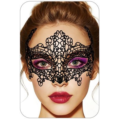 BODIY Halloween Lace Masks Black Masquerade Ball Venetian Eyemask Cosplay Costume Jewelry for Women