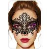 BODIY Halloween Lace Masks Black Masquerade Ball Venetian Eyemask Cosplay Costume Jewelry for Women view 1